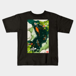 Koi Pond Kids T-Shirt